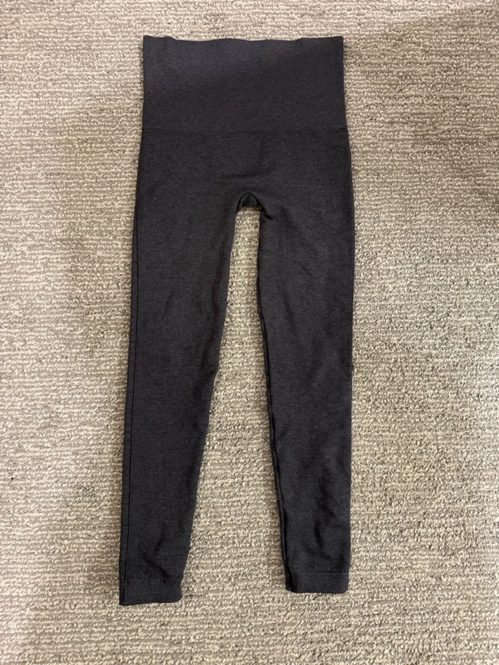 SPANX Black High Waisted Seamless Shaping Leggings Size S/P